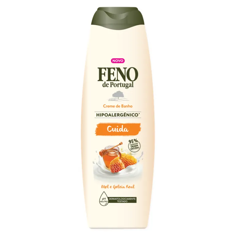 Gel de Banho Hipoalergénico Cuida Mel e Geleia Real