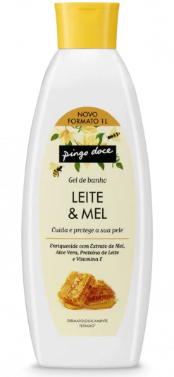Gel de Banho Leite e Mel