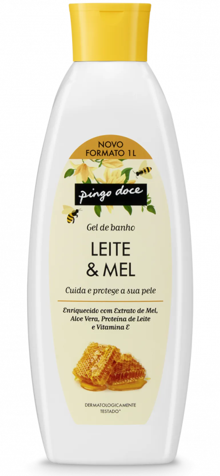 Gel de Banho Leite e Mel