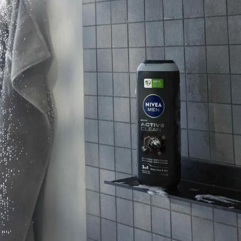 Gel de Banho Men Active Clean
