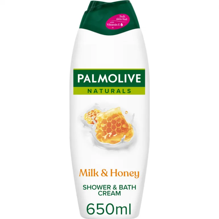 Gel de Banho Natural Leite e Mel