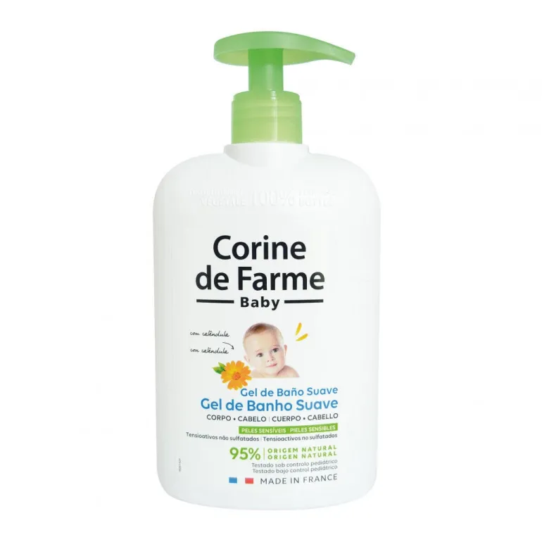 Gel de Banho Suave para Cabelo e Corpo