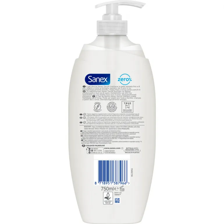Gel de Banho Zero% Family com Doseador