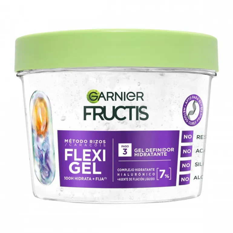 Gel Definidor Fructis Método Caracóis Flexi Gel