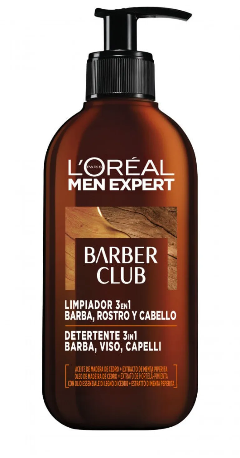 Gel de Limpeza Barba Men Expert Barber Club