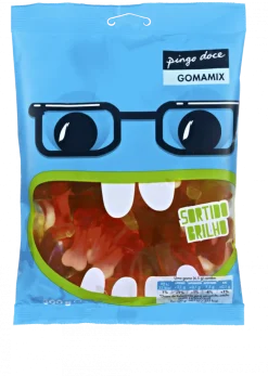 Gomas Sortido Fruta Brilho