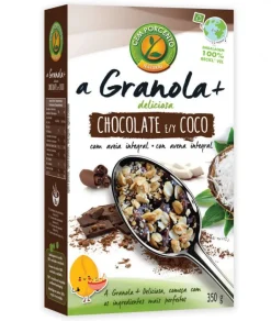 Granola com Chocolate e Coco