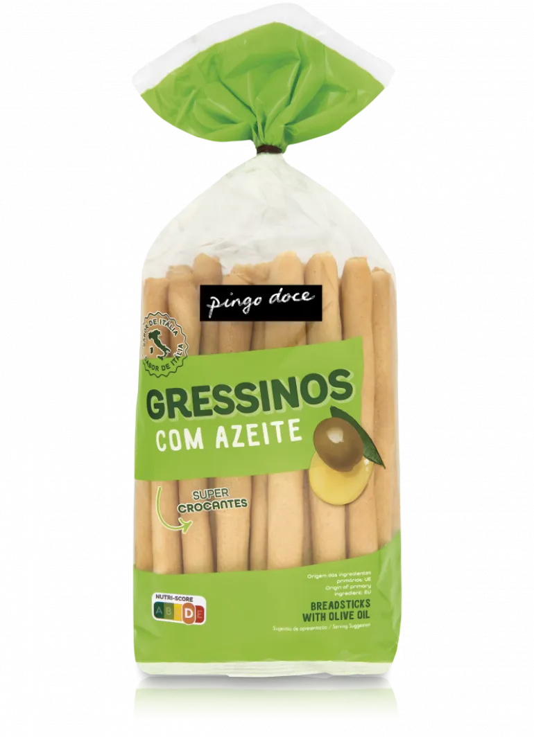 Gressinos com Azeite