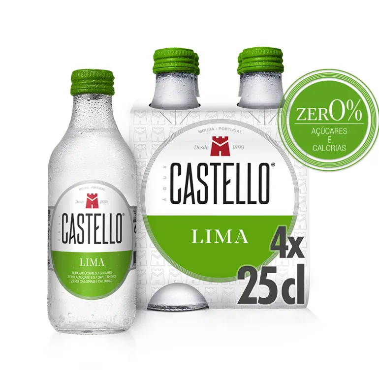 Água com Gás Lima Pack 4