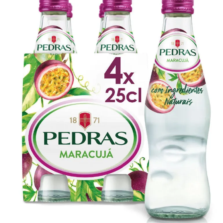 Água com Gás Maracujá Pack 4