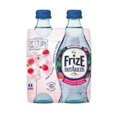 Água com Gás Mocktail Botânicos Framboesa e Pimenta Rosa Pack 4
