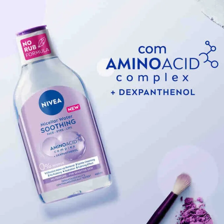 Água Micelar Pele Sensível