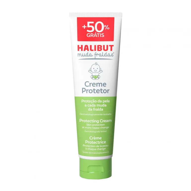 Halibut Creme Muda Fralda Protetor