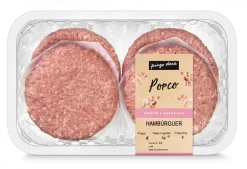 Hambúrgueres de Porco Embalados