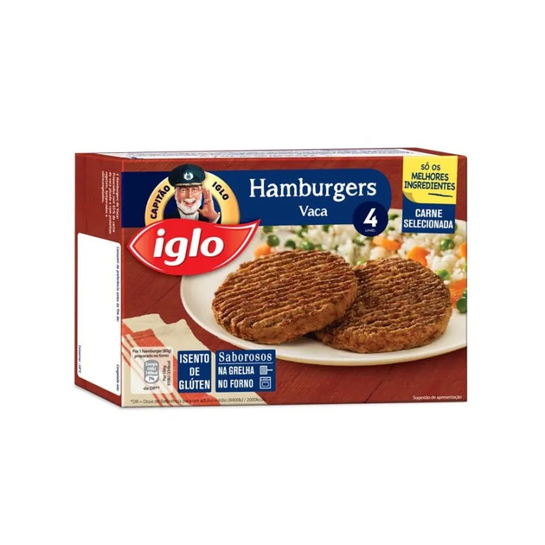 Hambúrgueres de Vaca Congelados