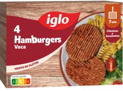 Hambúrgueres de Vaca Congelados