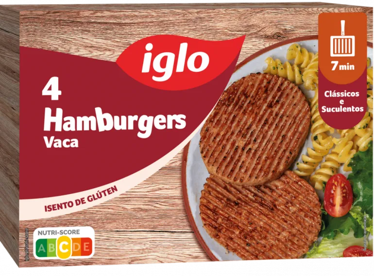 Hambúrgueres de Vaca Congelados