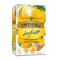 Infusão de Limão e Gengibre