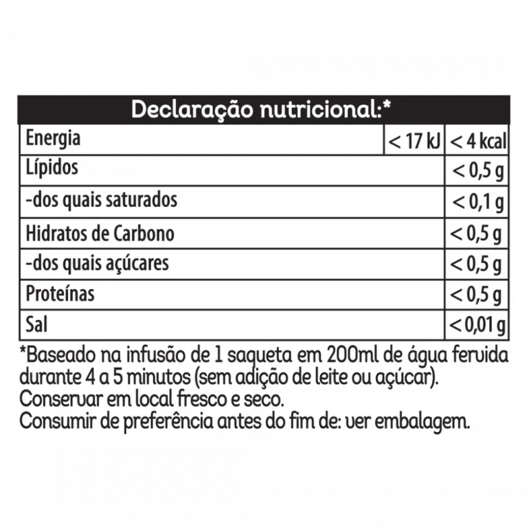 Infusão Digestão Fácil com Menta, Lúcia-Lima e Camomila