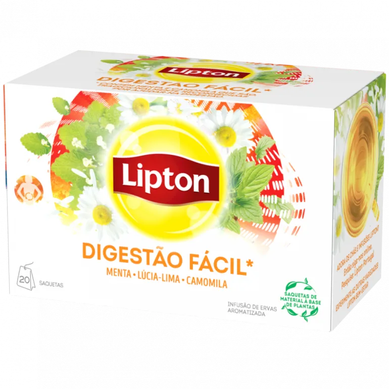 Infusão Digestão Fácil com Menta, Lúcia-Lima e Camomila