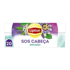 Infusão SOS Cabeça com Valeriana, Passiflora, Cidreira e Lavanda