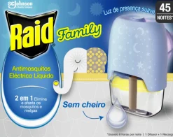 Inseticida Elétrico Family Aparelho+Recarga 45 Noites