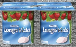 Iogurte Aroma Morango Pack 4