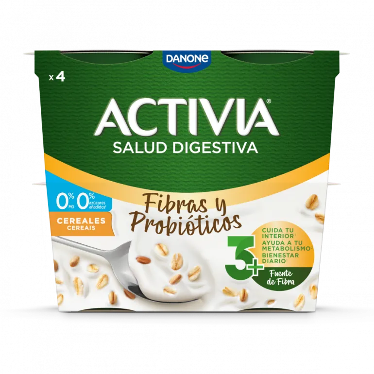 Iogurte Bífidus Duplo 0% Cereais Pack 4