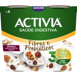 Iogurte Bífidus Muesli Aveia e Frutos Secos Pack 4