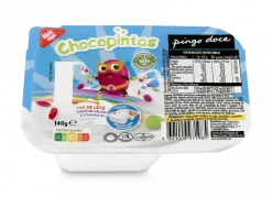 Iogurte Chocopintas Bicompartimentado