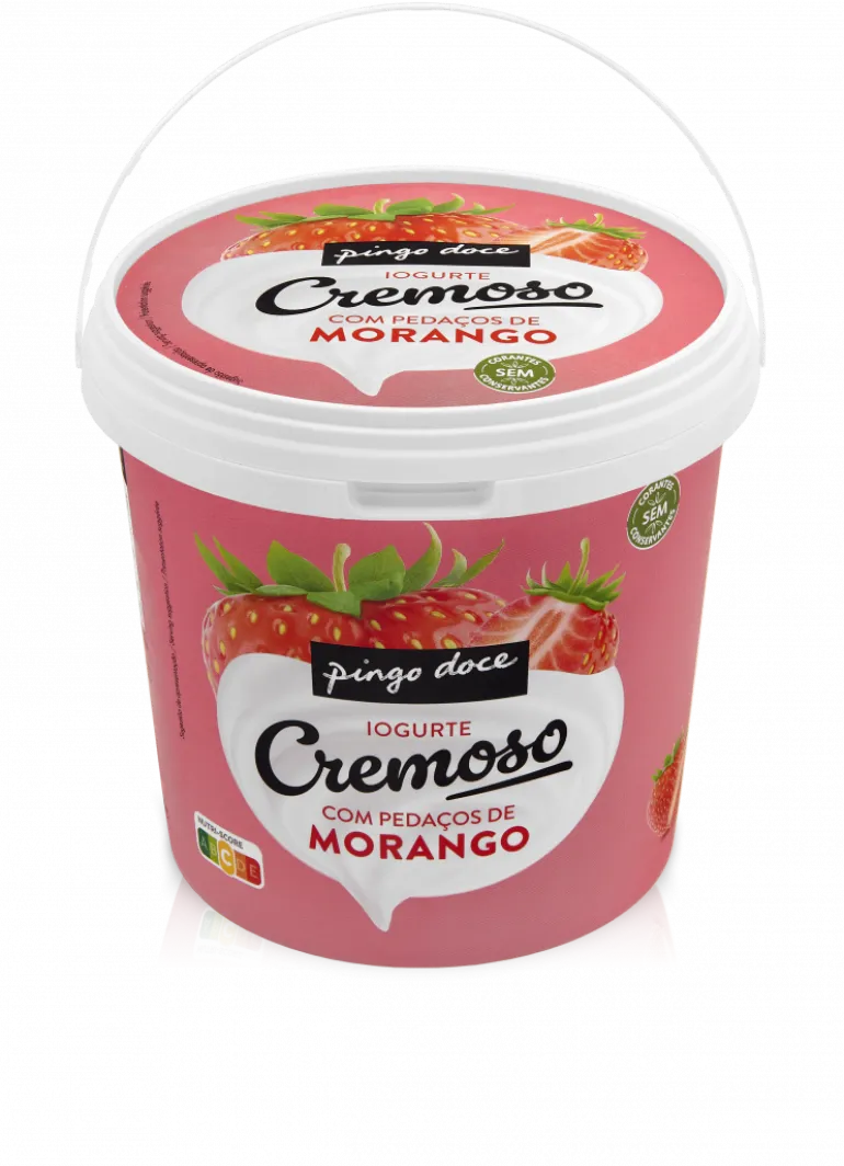 Iogurte Cremoso de Morango