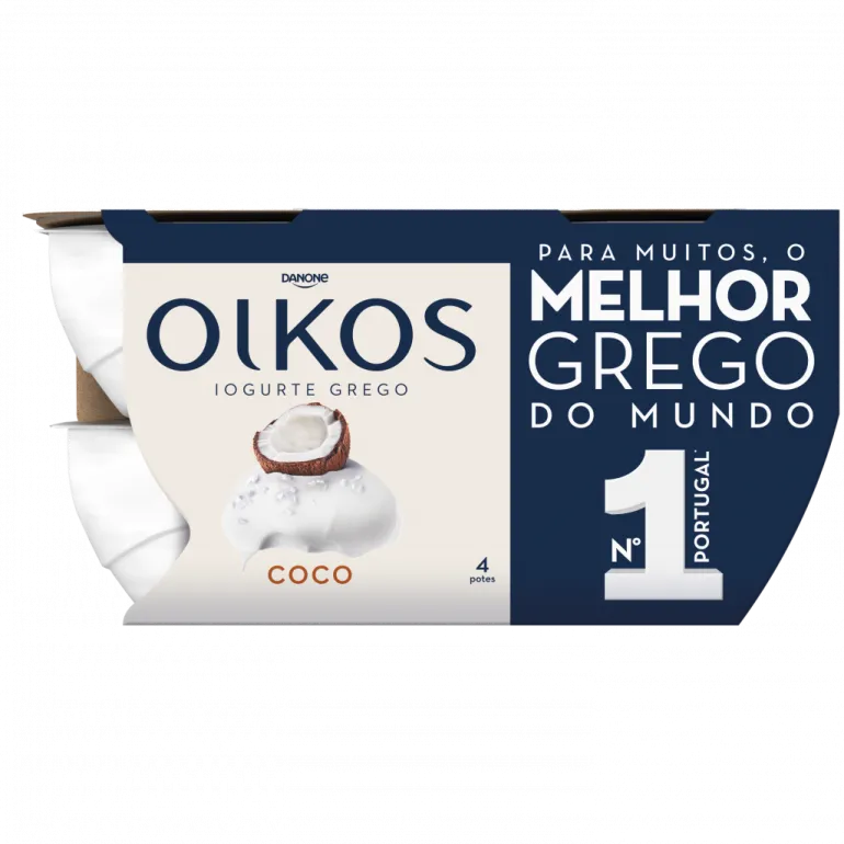 Iogurte Grego Coco Pack 4
