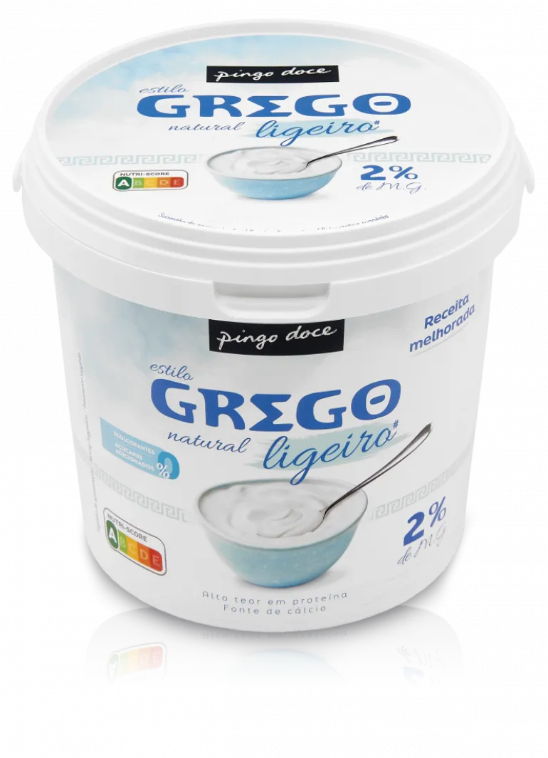 Iogurte Grego Ligeiro Natural