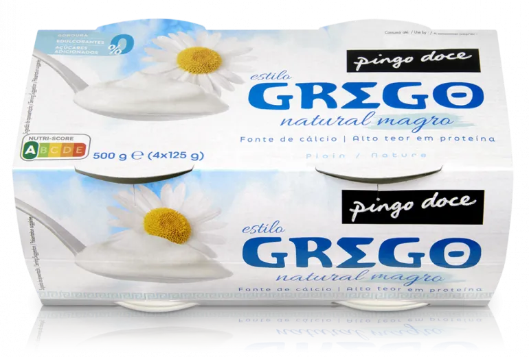 Iogurte Grego Magro Natural Pack 4