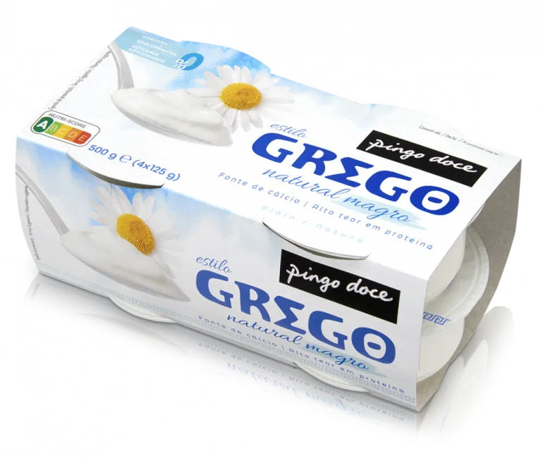 Iogurte Grego Magro Natural Pack 4