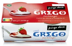 Iogurte Grego Morango Pack 4