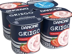 Iogurte Grego Morango Pack 4