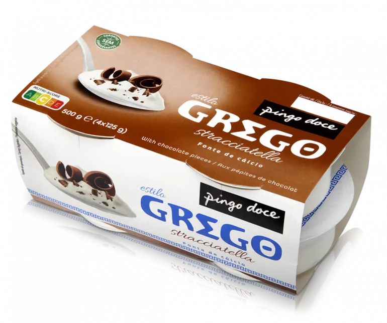 Iogurte Grego Stracciatella Pack 4
