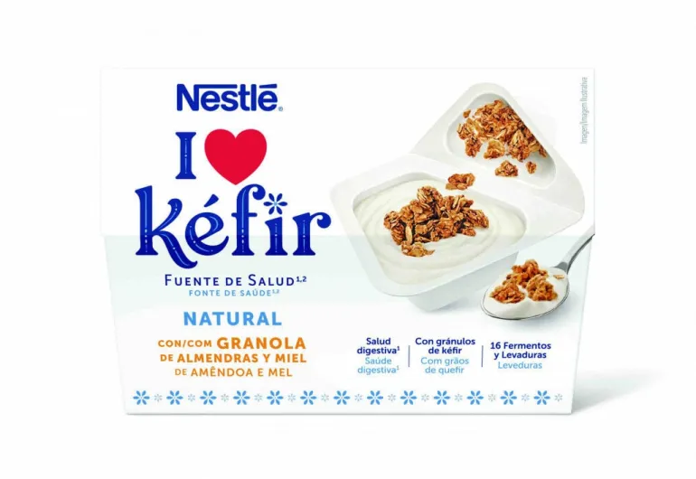 Iogurte Kéfir Natural com Granola Pack 2