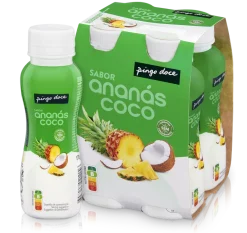 Iogurte Líquido Ananás e Coco Pack 4