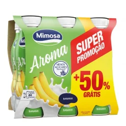 Iogurte Líquido Banana Pack 4