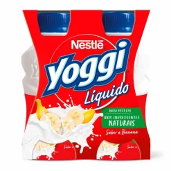 Iogurte Líquido Banana Pack 4