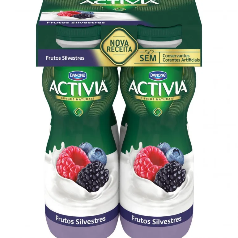 Iogurte Líquido Bífidus Frutos Silvestres Pack 4