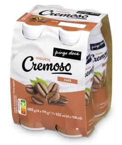 Iogurte Líquido Cremoso Café Pack 4