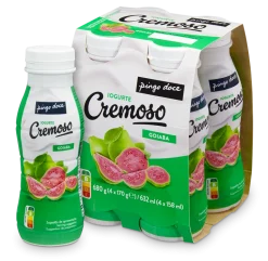 Iogurte Líquido Cremoso Goiaba Pack 4