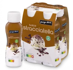 Iogurte Líquido Cremoso Stracciatella Pack 4