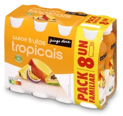 Iogurte Líquido Frutos Tropicais Pack 8