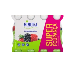 Iogurte Líquido Frutos Vermelhos Pack 8