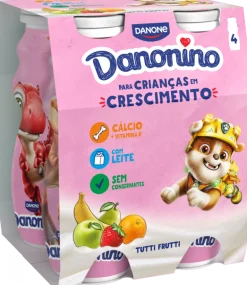 Iogurte Líquido Infantil de Tutti Frutti Pack 4