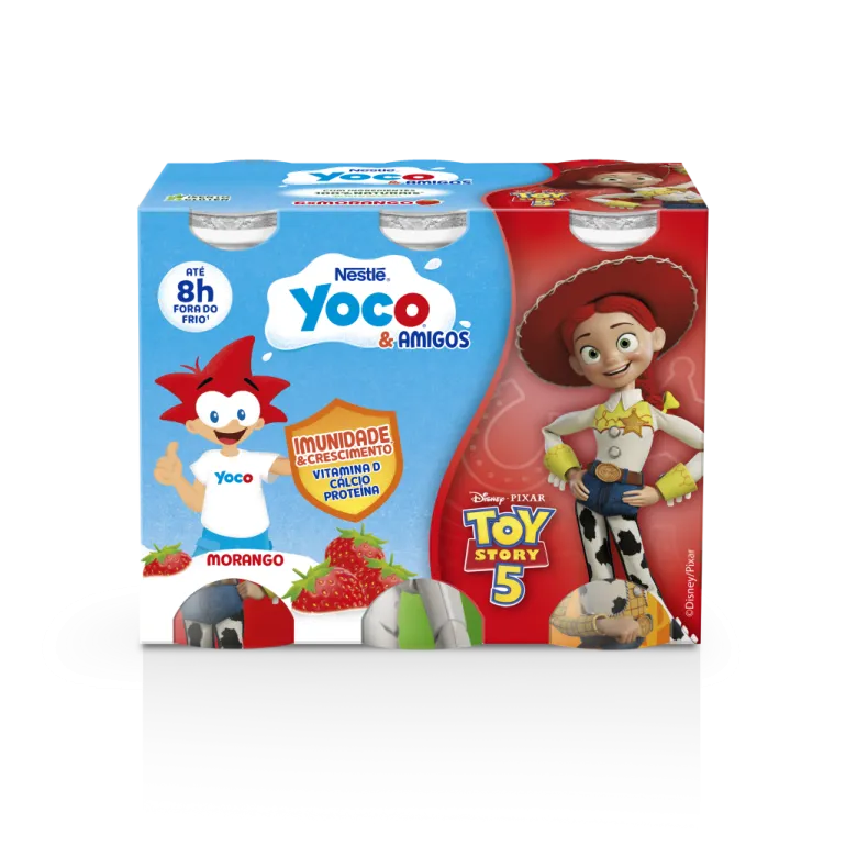 Iogurte Líquido Infantil Morango Pack 6